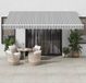 Maison Exclusive - Parasol électrique avec éclairage LED et capteur, 4,5 x 3 mètres