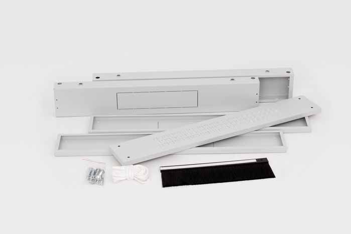 RAC-PO-X86-XN Rack-toebehoren Grijs 800 x 600 x 120 mm 400 kg