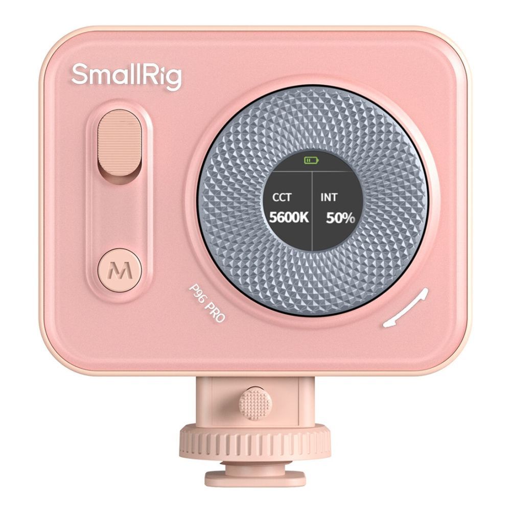 SmallRig Vibe P96 Pro Mini LED Video Light - Pink
