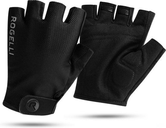 Rogelli Core Wielerhandschoen Heren Zwart Maat M