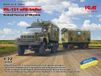 ICM Modelbouwpakket Militaire voertuigen - 72817 ZiL-131 met Trailer - Armed Forces of Ukraine Plastic - 1:72 - Modelbouw