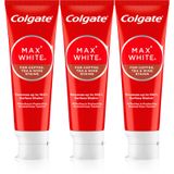 Colgate Max White Tandglazuur versterking 3x75 ml