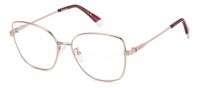 Polaroid PLD D521/G Pink 55/16/145 Cat Eye Metal Frame Women's Eyeglasses