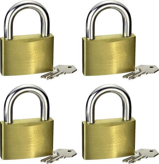 Werkzeyt Set Identieke Hangsloten 40Mm 4S Ms