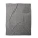 Herding TOM TAILOR Wellsoft deken, Wellsoft deken Moody Grey, 150 x 200 cm, 100% polyester/zacht, gezoomd met geborduurd logo