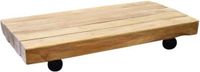 AVH-Collectie Sabuga bielzen lounge tuintafel 150x75x27 cm bruin/terre hout