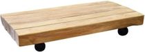 AVH-Collectie Sabuga bielzen lounge tuintafel 150x75x27 cm bruin/terre hout