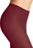 FALKE Cotton Touch effen katoen legging dames rood - maat L