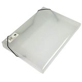 A4 Clear Document Box File 30mm Elastische Sluiting (335 x 245 x 30mm) Single