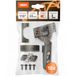 blum 10x meubelscharnier CLIP top BLUMOTION 110° I soft-close potscharnier 35 mm I afzonderlijk te monteren CLIP kruismontageplaat, 0 mm afstand | 3D frontinstelling | Onyx | opliggend