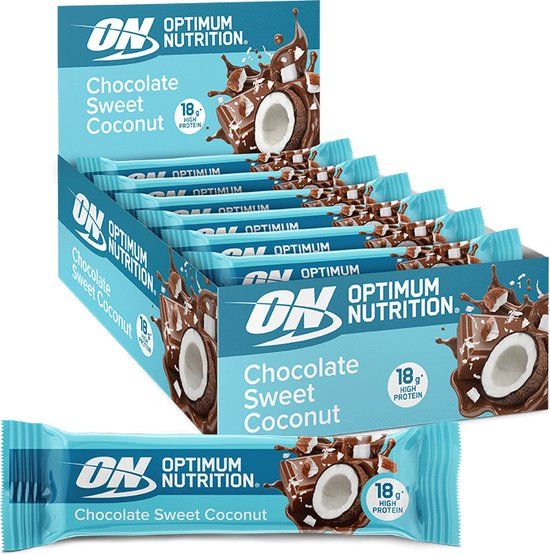 Optimum Nutrition Protein Bars - Chocolate Sweet Coconut Proteine Reep - Protein Bar - 1 Eiwitreep