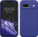 kwmobile telefoonhoesje geschikt voor Google Pixel 8a - Hoesje met siliconen coating - Smartphone case in blauwpaars