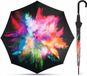 Happy Rain Lange Paraplu Dames Kosmos Automatisch