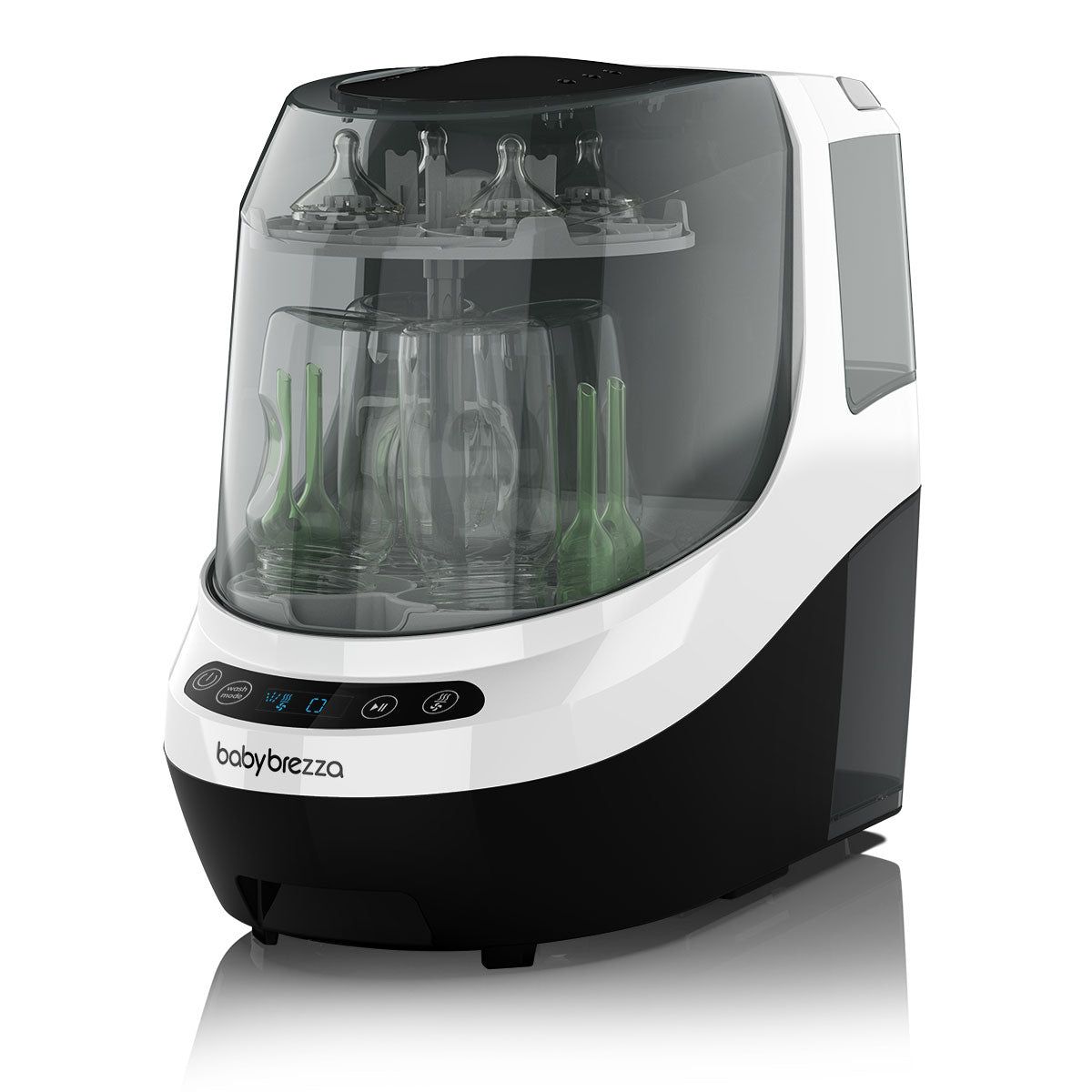 Baby Brezza Bottle Washer Pro - Elektrische sterilisator - Zwart, Wit