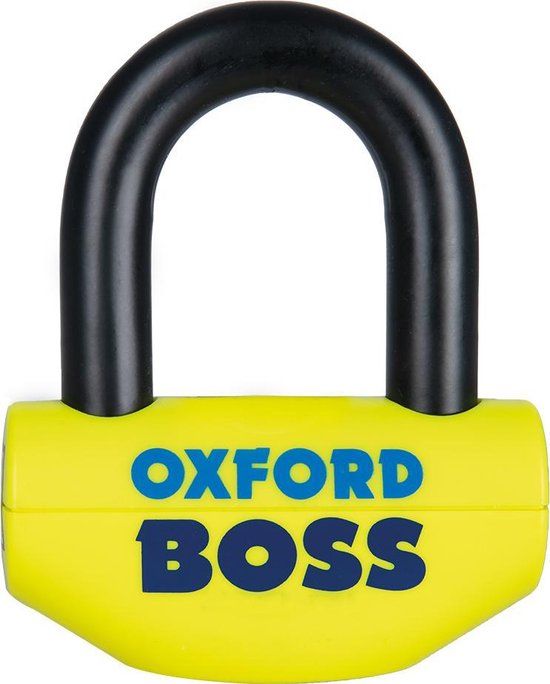 Oxford Big Boss schijfremslot ART 4 - geel