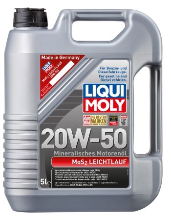 Liqui Moly Mos2 Lage-Viscositeit 20W50 A3/B4 5L