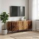 Maison Exclusive - Meuble TV en bois recyclé et panneaux de particules