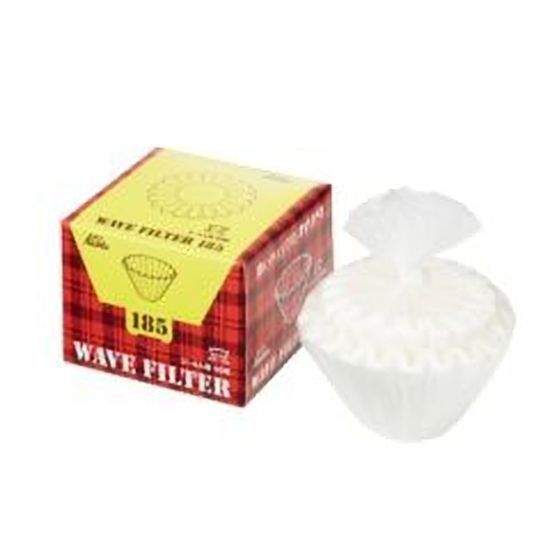 Kalita Wave #185 white filters 50pc package