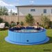 Piscine Tapis de sol 16 pièces Ø 235 cm Rond EVA Mousse Bleu