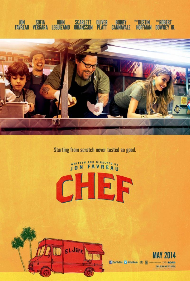 Jon Favreau chef dvd