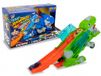 Teo's Power Dino Rampage Racers Racebaanauto's
