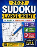 2027 Sudoku Puzzle Book for Adults and Seniors