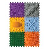 Ortonature Speelmat - Multicolor - educatief - Puzzelmat - Dieren - Vormen - 50 x 75 cm 6 delig - Opvouwbaar -