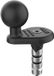RAM Mounts Base à boule pour guidon de moto - Trous de 12-18 mm