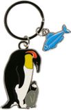 Nature Planet Dieren Sleutelhanger - Pinguin - Metaal - 5 cm