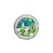 Semilac Flower Flakes Spring Meadow Nageldecoratie, pastelgroen en turquoise, droogbloemen voor uv-nagellak en uv-gel nailart