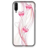 Beschermhoes Wiko Beschermhoes voor Wiko View 4 Lite, hartmotief, roze
