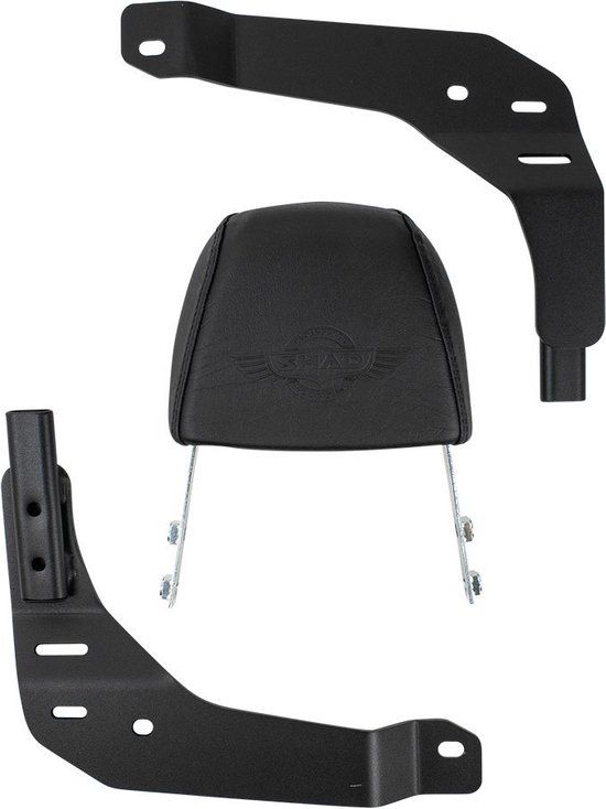 Shad Dosseret de selle SISSY BAR pour moto Keeway 125 K-LIGHT 2018-2023 Noir