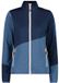 CMP Damesfleece XXXL Blauw Polyester Opstaande kraag Lange mouw Lente/Zomer 2023