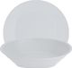 Koopman International Serviesset 8-delig - plastique - blanc - 4 personnes