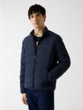 Guess Marineblauw naadloos gewatteerd jack