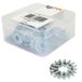 Bofix Tandveerring M6 Zilver 50 Stuks