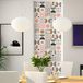 Ambiance col- tegels-ROS-B450_15x15 cm decoratieve sticker, vinyl, meerkleurig, 90 x 150 cm