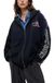 Desigual Sweatvest 'Mickey' sering / lavendel / zwart / offwhite