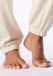 SCHIESSER Pyjama lang Dames beige melange Effen Lange mouw 65% Viscose, 30% Katoen, 5% Elastaan