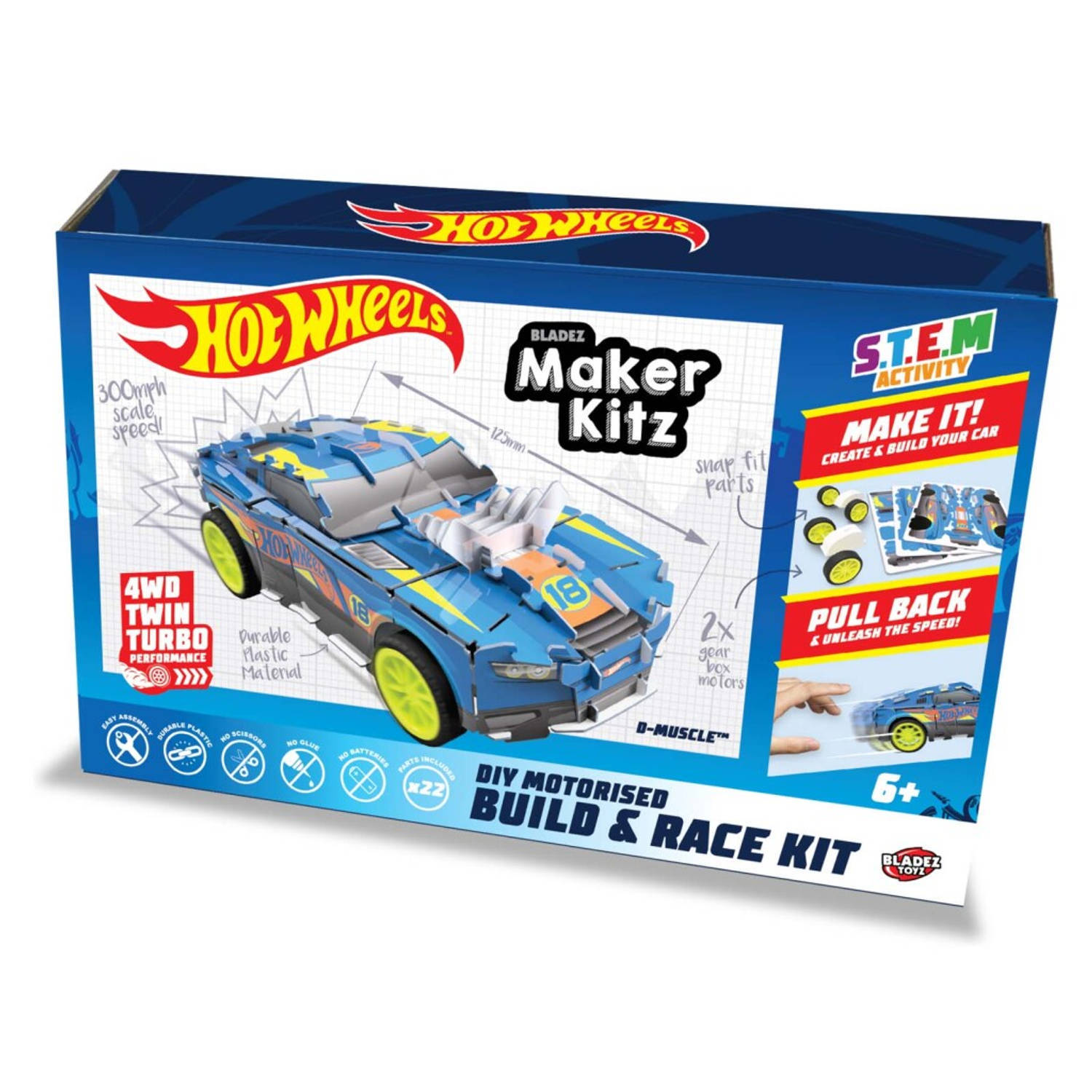 Hot Wheels hot wheels bladez maker kitz build and race kit