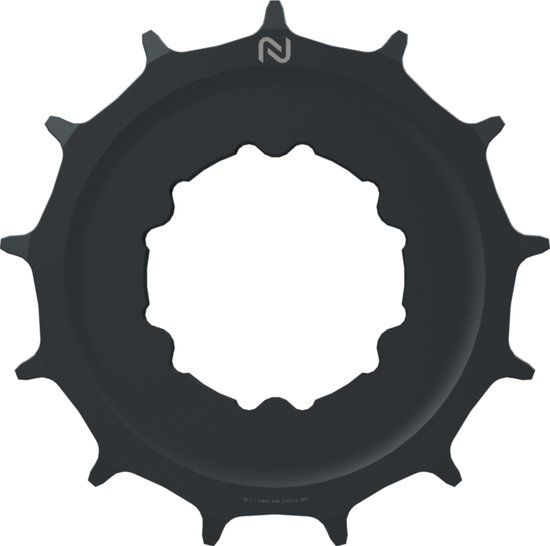 Enduo cargo Tandwiel 26T 9-Spline Zwart