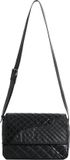 Desigual Schoudertas Accessories Fabric After Dark Phuket Straight Hand Bag Black Zwart