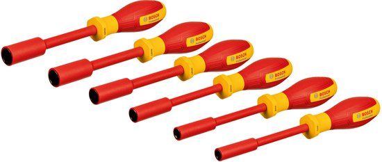Bosch Professional VDE Dopsleutelset - 6 Delig