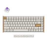 Keychron K2 HE - Clavier magnétique - Sans fil - Qwerty US - 75% - Édition spéciale - Blanc