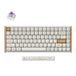 Keychron K2 HE - Clavier magnétique - Sans fil - Qwerty US - 75% - Édition spéciale - Blanc