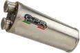 GPR Exclusive Honda CBR 600 F 1991-1998 Silencieux non homologué avec tuyau de liaison Or Non homologué