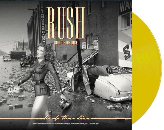 Rush - Roll Of The Dice (LP) - Yellow Vinyl - Special Edition