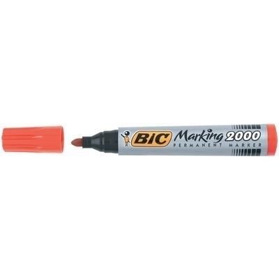 BIC Marking 2000 - Rood - 12 stuks