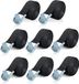 Merkloos Allecto Plus Spanbanden 2 meter 8 stuks Zwart