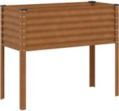 vidaXL Plantenbak 100x45x90 cm weerbestendig staal